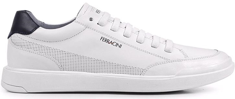 1056-617D / FERRACINI / NAPA CEROSA BRANCO NAPA CEROSA MARINHO  / CAJA DE 10 PARES