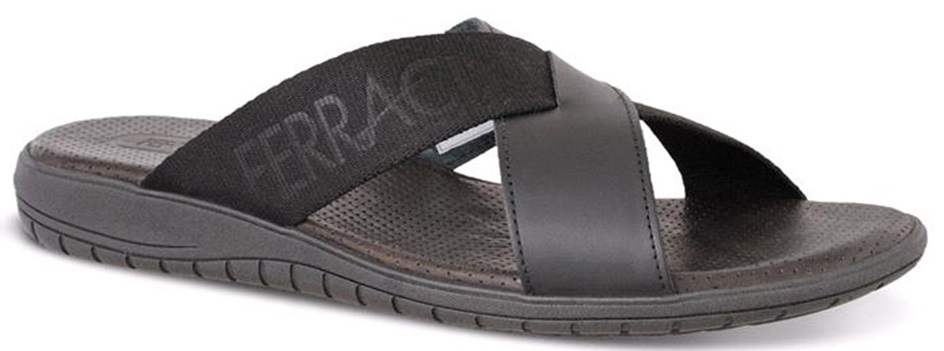 1202A / FERRACINI / YANKA PRETO F 709 PRETO C/ GRAV.FERR 40MM  / CAJA DE 10 PARES