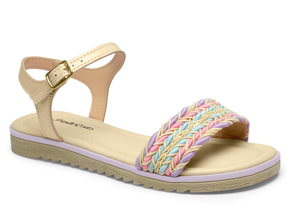 V5700-V5702-0002 / PINK CATS / TIRA MULTICOLOR / CAJA DE 12 PARES