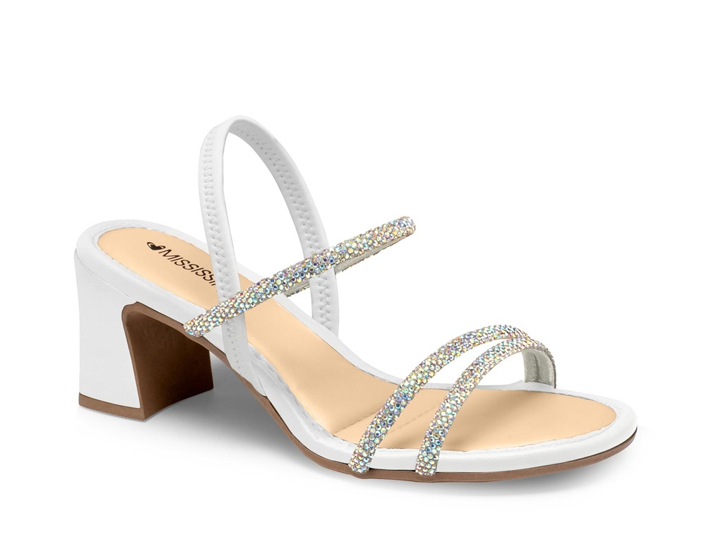 MC410-MC414-0007 / MISSISSIPI / ENFEITE FURTACOR RIVES NEW WHITE / CAJA DE 12 PARES