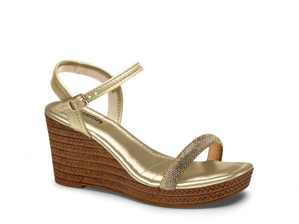 MF510-MF513-0006 / MISSISSIPI / ENFEITE OURO LIGHT,SEVIR CHAMPAG / CAJA DE 9 PARES