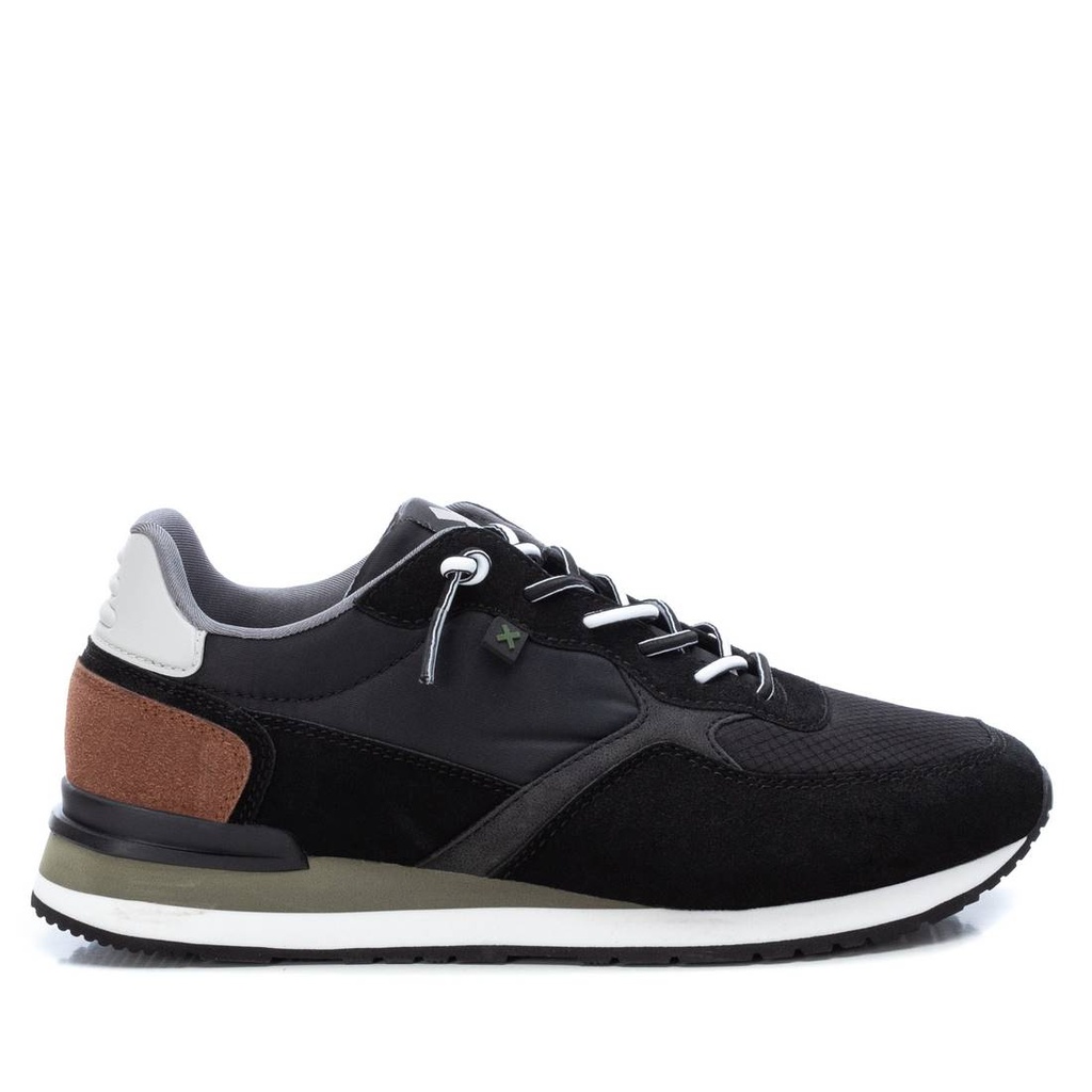 XTI MEN / zapato cro c. combinado negro / CAJA DE 11 PARES