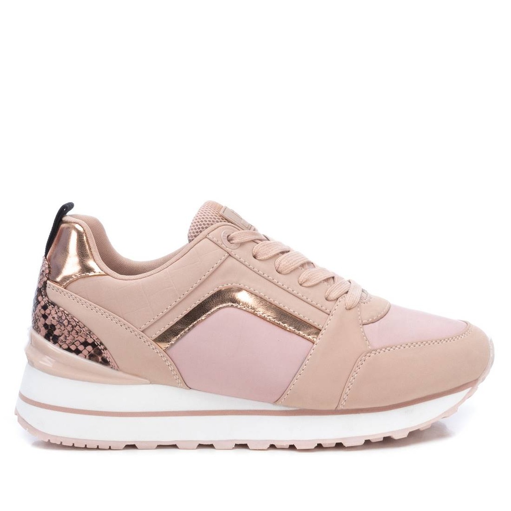 XTI / zapato sra c. combinado nude / CAJA DE 8 PARES