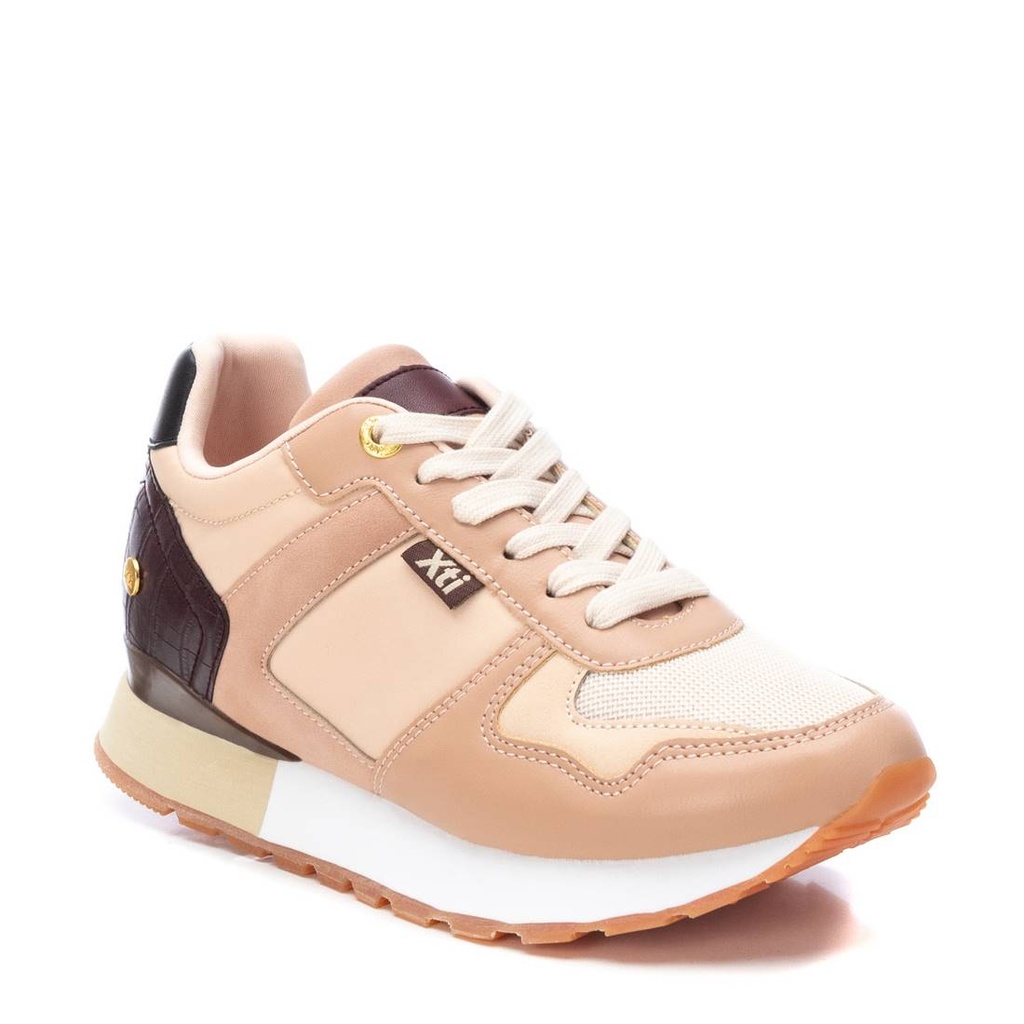 XTI / zapato sra c. combinado nude / CAJA DE 8 PARES