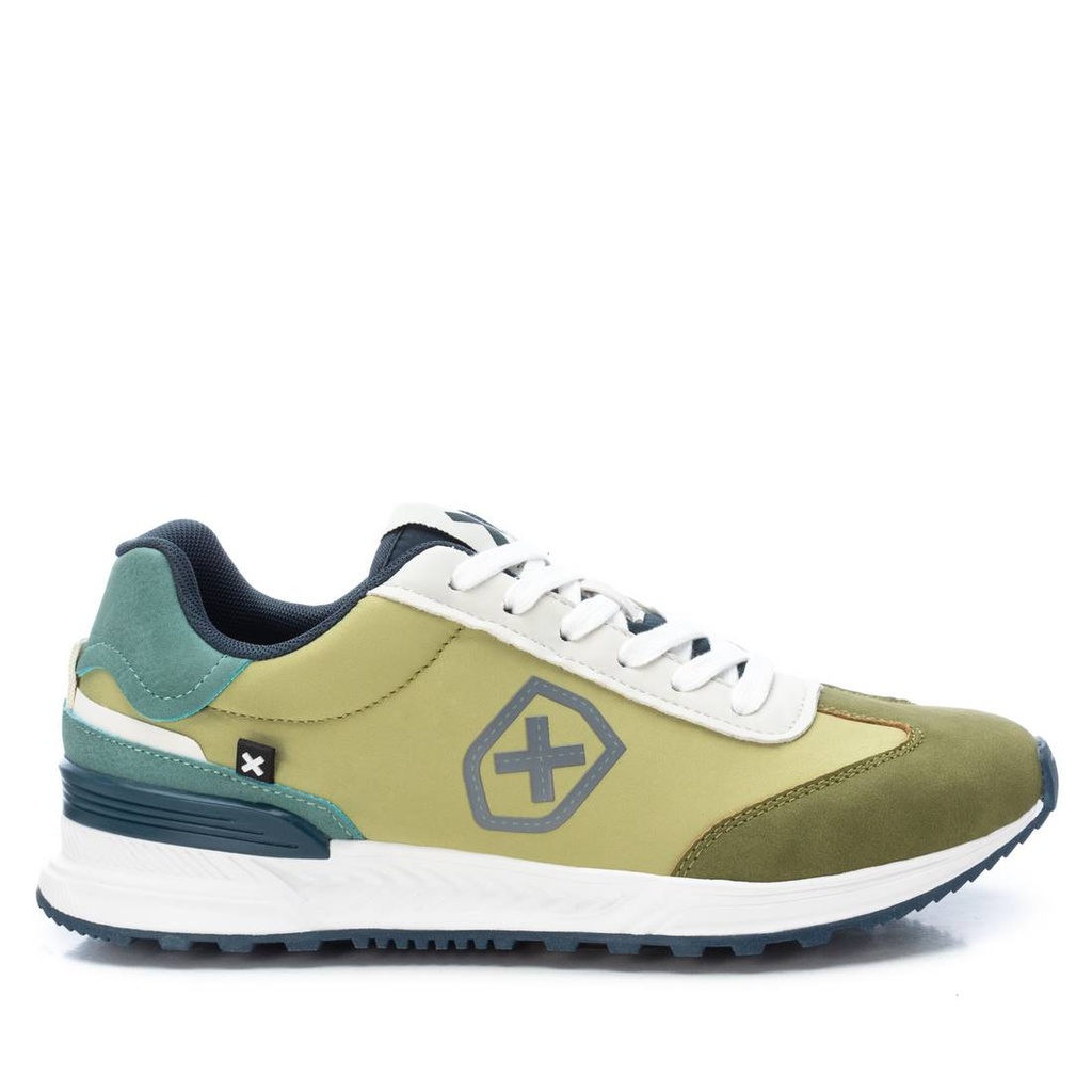 XTI MEN / zapato cro textil combinado kaki / CAJA DE 11 PARES