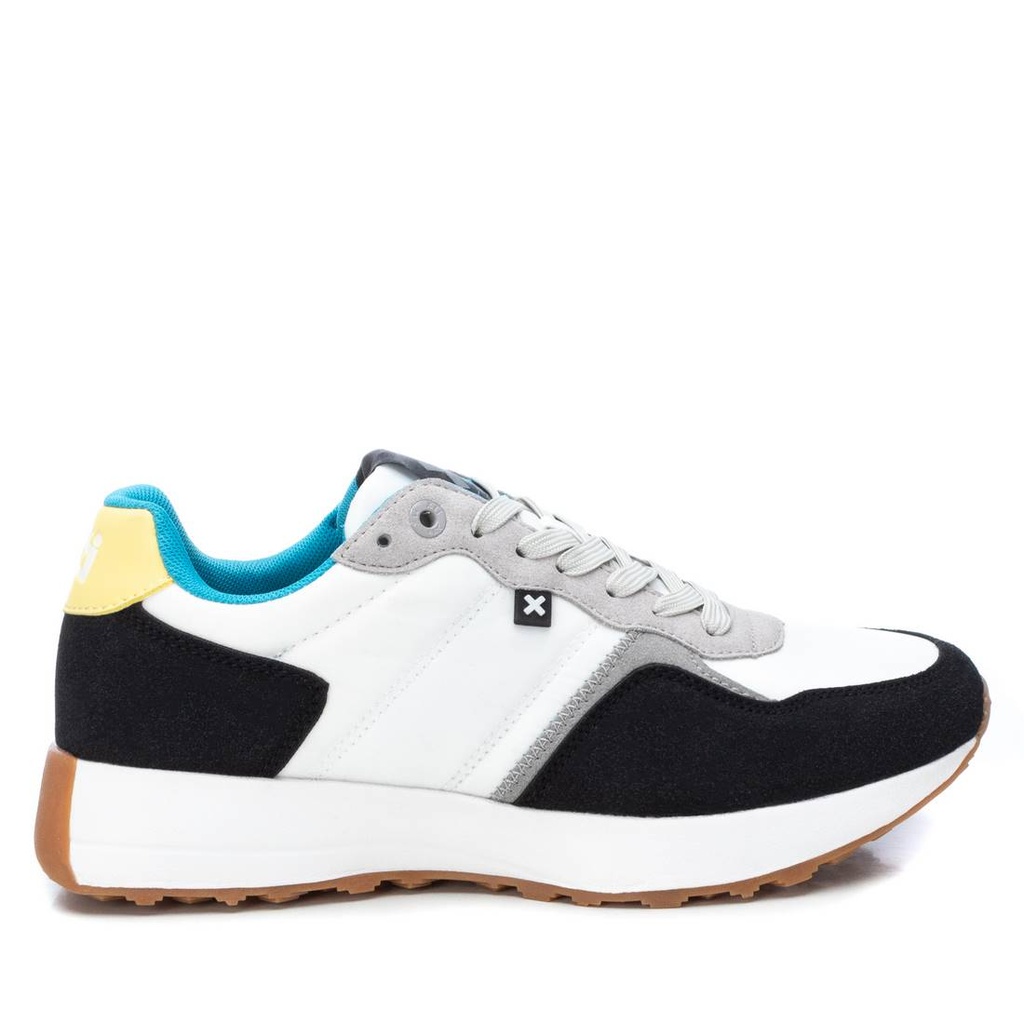 XTI MEN / zapato cro textil combinado blanco / CAJA DE 12 PARES