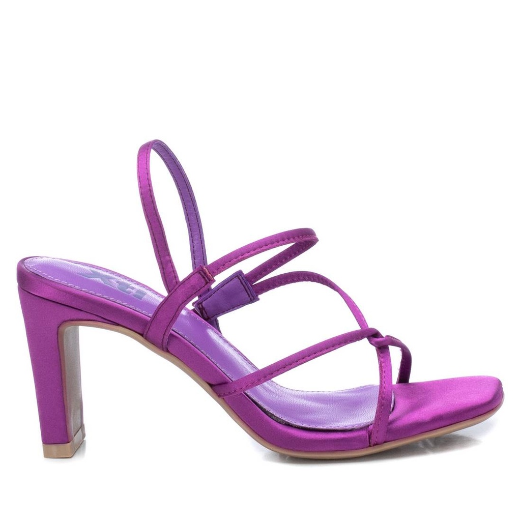 XTI / sandalia sra textil viola / CAJA DE 8 PARES
