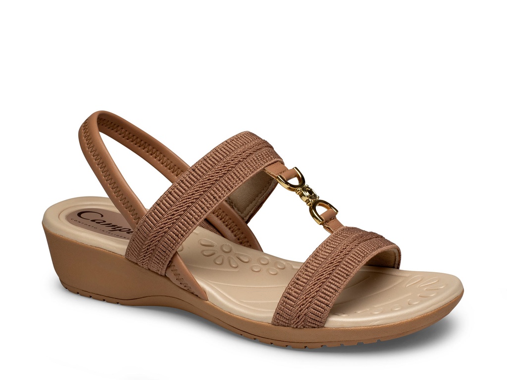 CE231-0001 / CAMPESI / RIVES MOCCA(S),ELASTICO CAMEL(T)CAJA DE 12 PARES