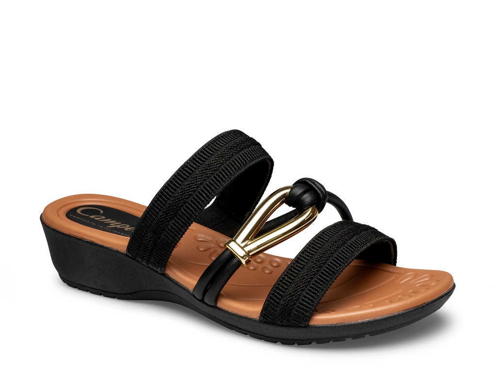 CE232-0004 / CAMPESI / RIVES PRETO(S),ELASTICO PRETO(T)CAJA DE 12 PARES