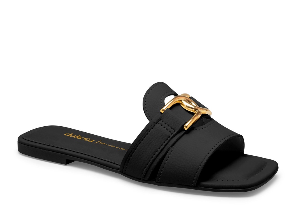 Y9182-0001 / DAKOTA / HADES PRETO(S),APLIQUE CHAMPAGNECAJA DE 12 PARES