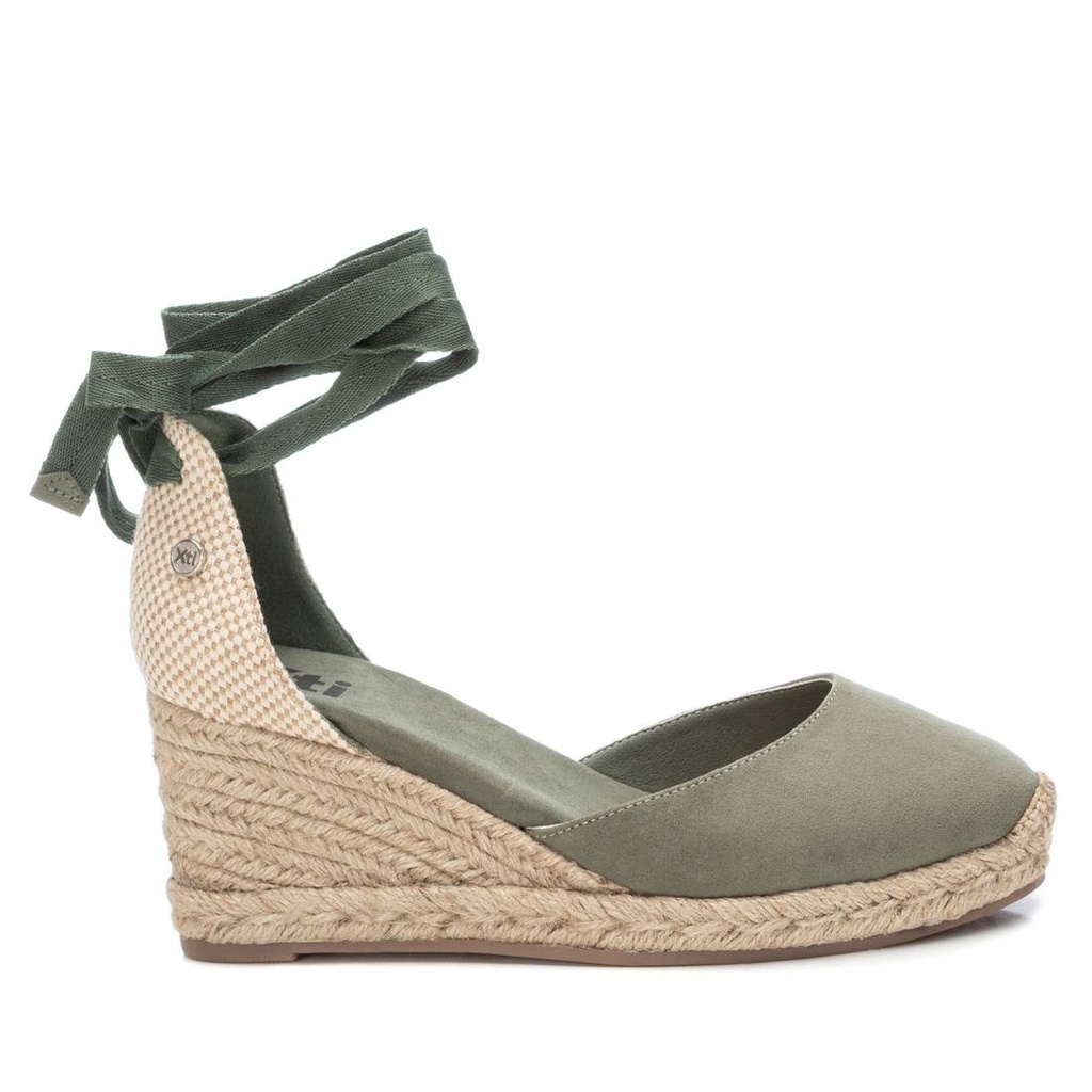 XTI / zapato sra antelina kaki / CAJA DE 8 PARES