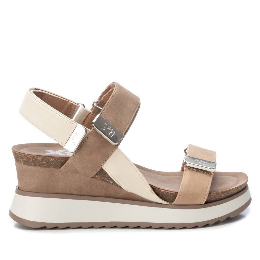 XTI / sandalia sra c. taupe / CAJA DE 7 PARES