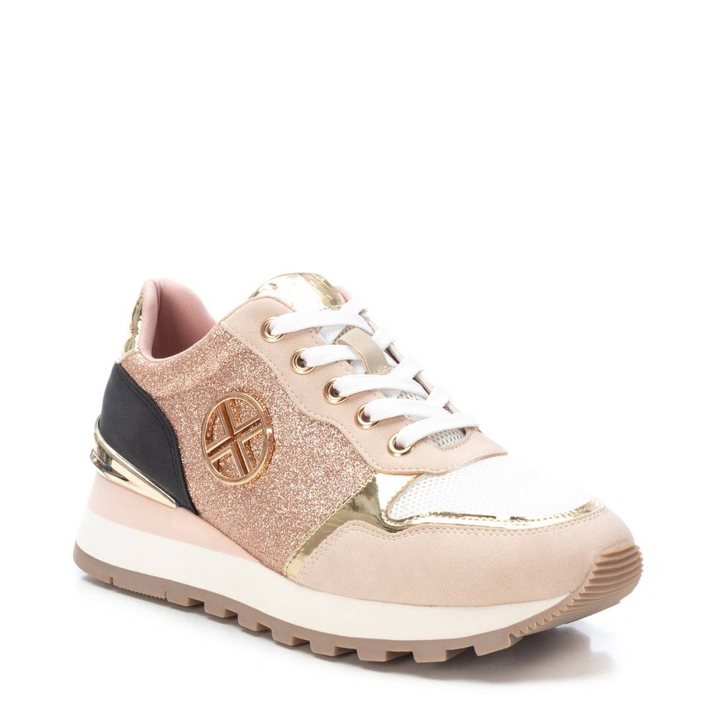 XTI / zapato sra c. combinado nude / CAJA DE 8 PARES