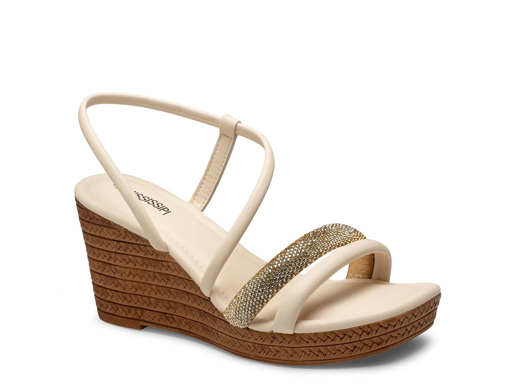 MF511-0005 / MISSISSIPI / RIVES LATTE(S),ENFEITE OURO LIGHT(T)CAJA DE 9 PARES