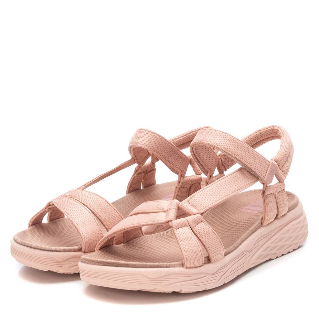 XTI / sandalia sra textil nude / CAJA DE 8 PARES
