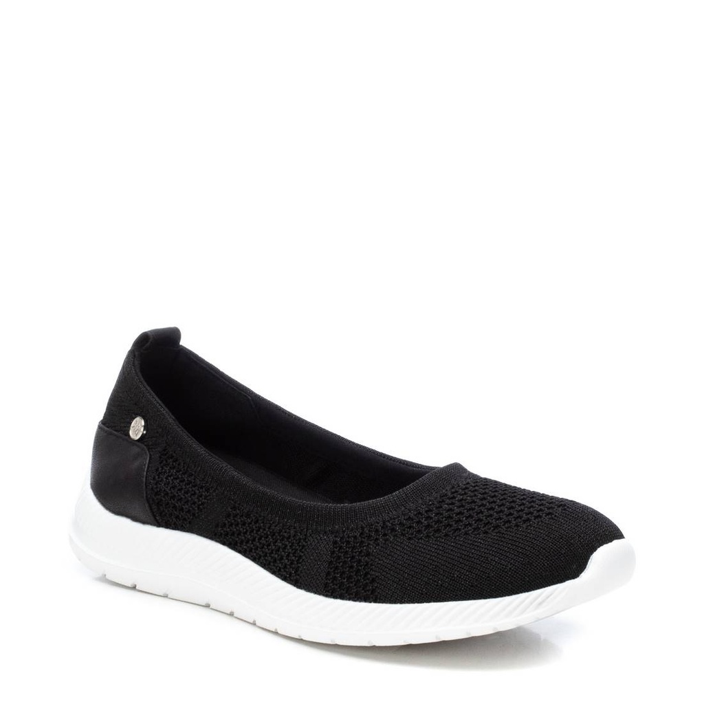 XTI / zapato sra textil negro / CAJA DE 8 PARES