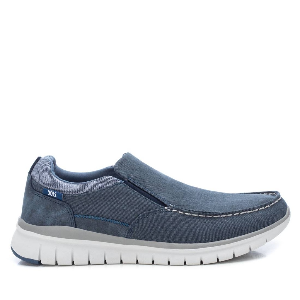 XTI MEN / zapato cro textil combinado navy / CAJA DE 12 PARES