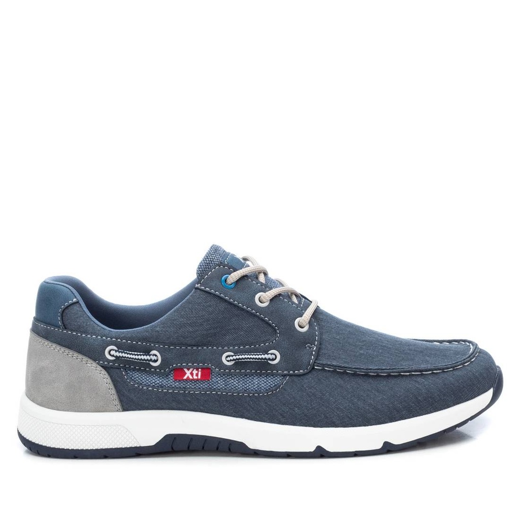XTI MEN / zapato cro textil navy / CAJA DE 12 PARES