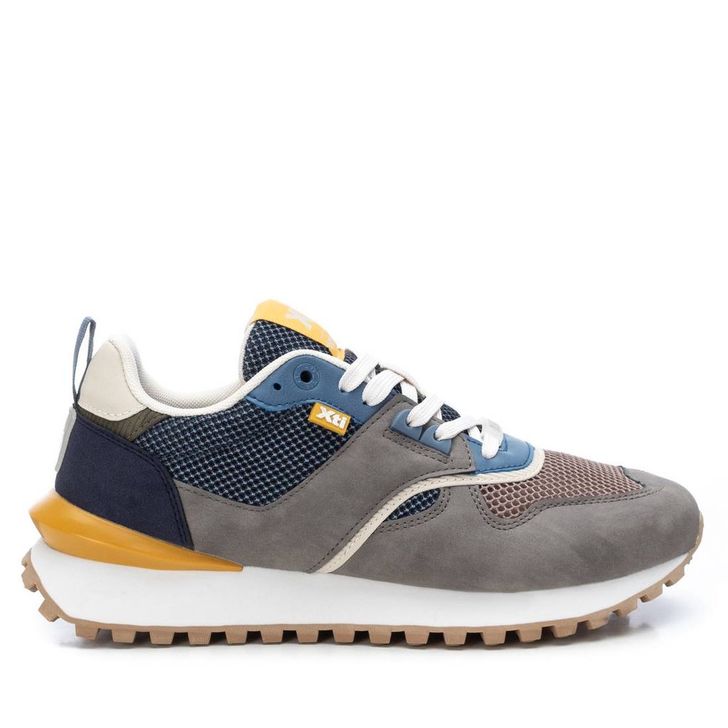 XTI MEN / zapato cro c. combinado gris / CAJA DE 6 PARES