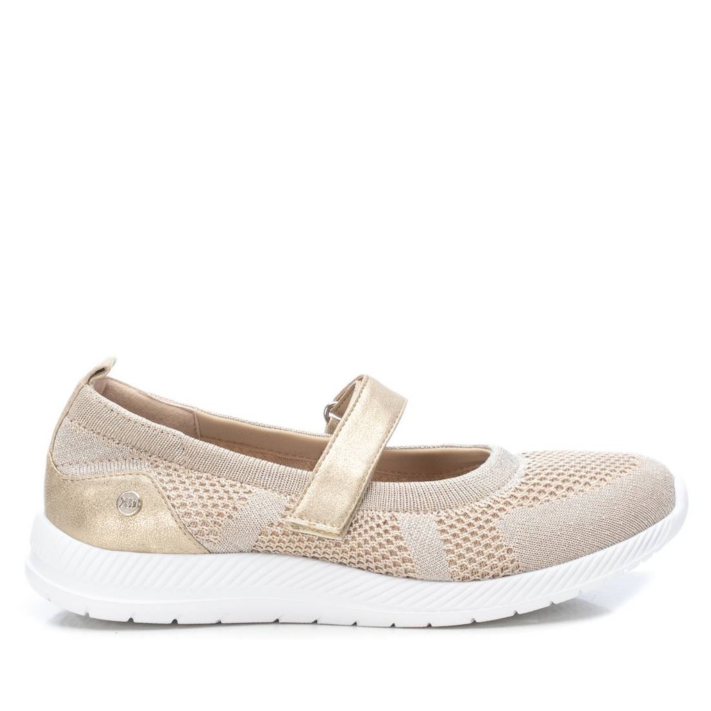 XTI / zapato sra textil oro / CAJA DE 8 PARES