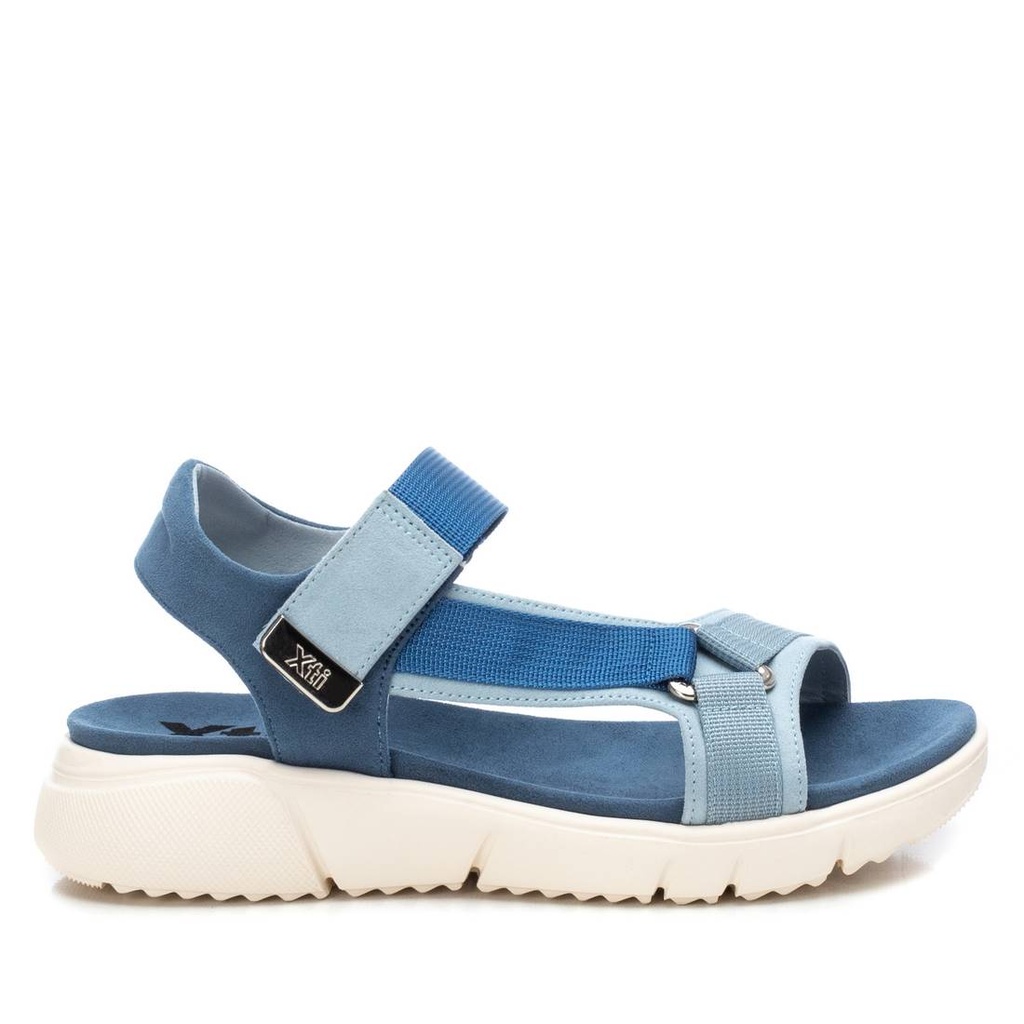 XTI / sandalia sra textil combinado jeans / CAJA DE 8 PARES