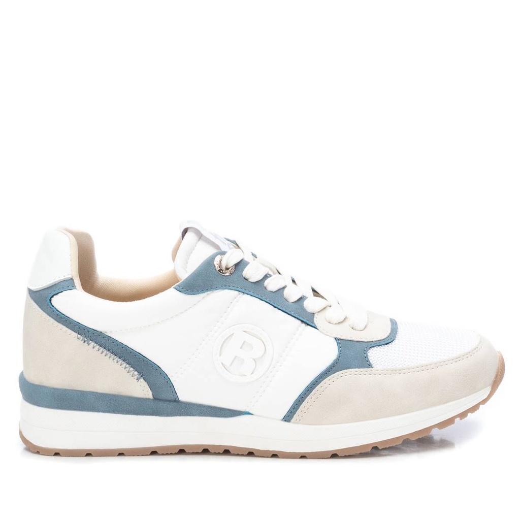 REFRESH / zapato sra textil combinado hielo / CAJA DE 8 PARES
