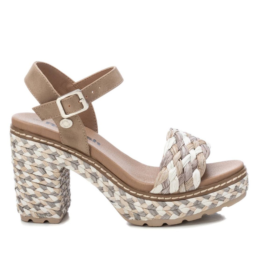 REFRESH / sandalia sra c. taupe / CAJA DE 8 PARES