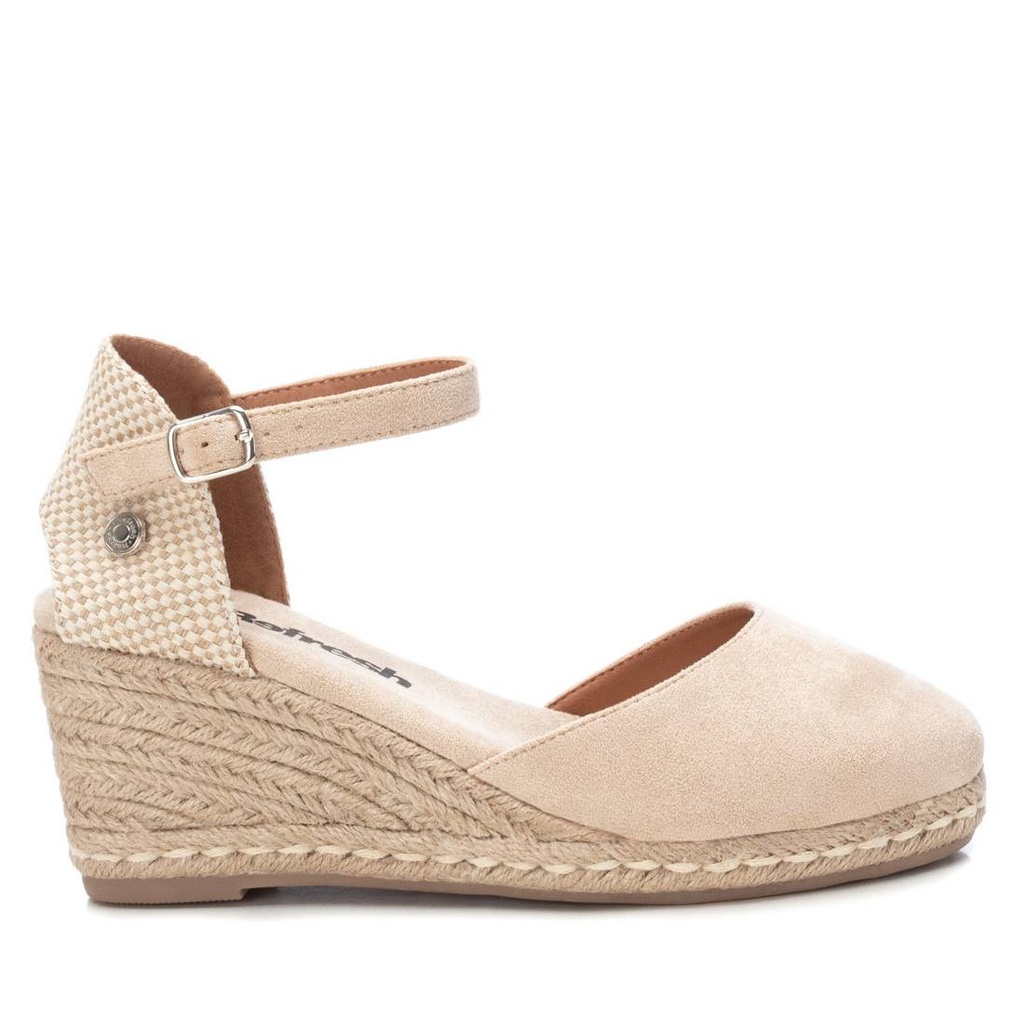 REFRESH / zapato sra antelina oro / CAJA DE 8 PARES