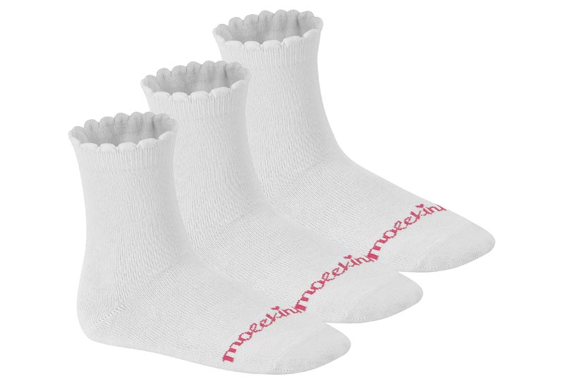 MOLEKINHA CALCETINES BRANCO / BRANCO / BRANCO / CAJA DE 12 PARES