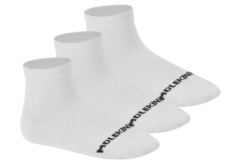 MOLEKINHO CALCETINES BRANCO / BRANCO / BRANCO / CAJA DE 12 PARES