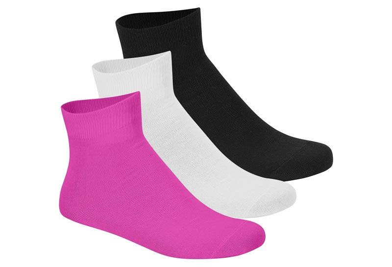 MOLECA CALCETINES PRETO / BRANCI / PINK / CAJA DE 12 PARES