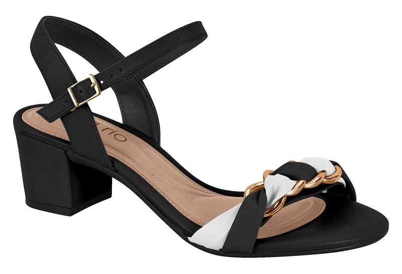 BEIRA RIO / NEGRO/BLANCO / CAJA DE 8 PARES