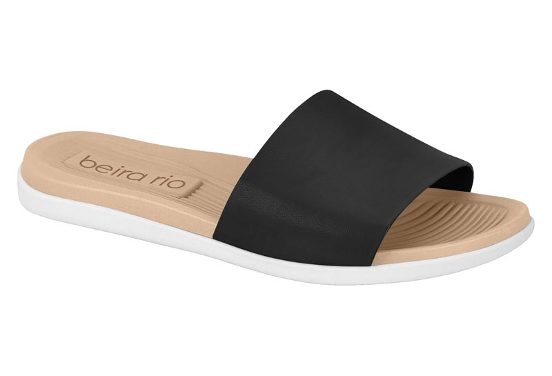 BEIRA RIO / NEGRO / CAJA DE 8 PARES