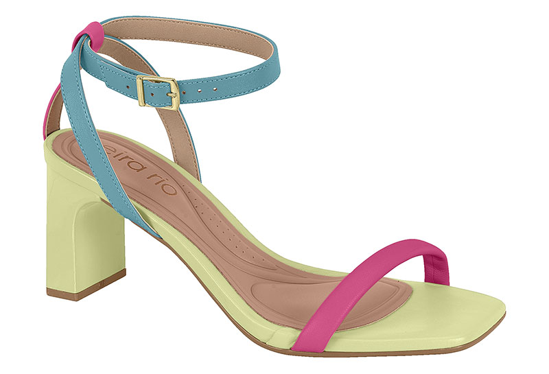 BEIRA RIO / ROSADO 966/ JADE VERDE 999 / CAJA DE 6 PARES