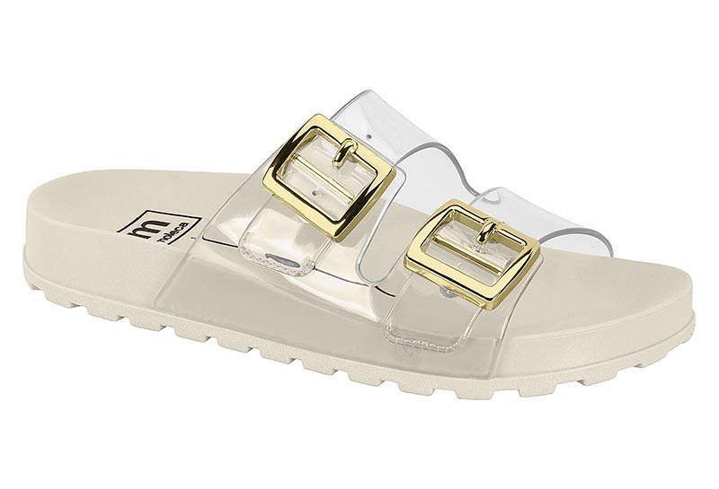 MOLECA / TRANSPARENTE/OURO CLARO/BRANCO OFF 526 / CAJA DE 12 PARES