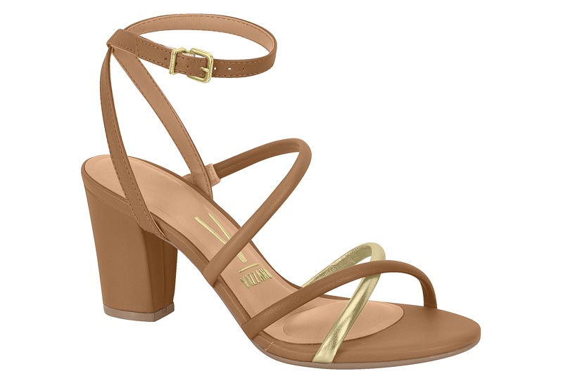 VIZZANO / CAMEL 742/BEIGE/DORADO / CAJA DE 8 PARES