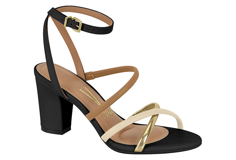VIZZANO / NEGRO 01 / CAMEL 742 / CREMA 985 / DORADO / CAJA DE 8 PARES