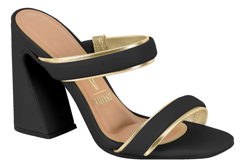 VIZZANO / DORADO/NEGRO / CAJA DE 8 PARES