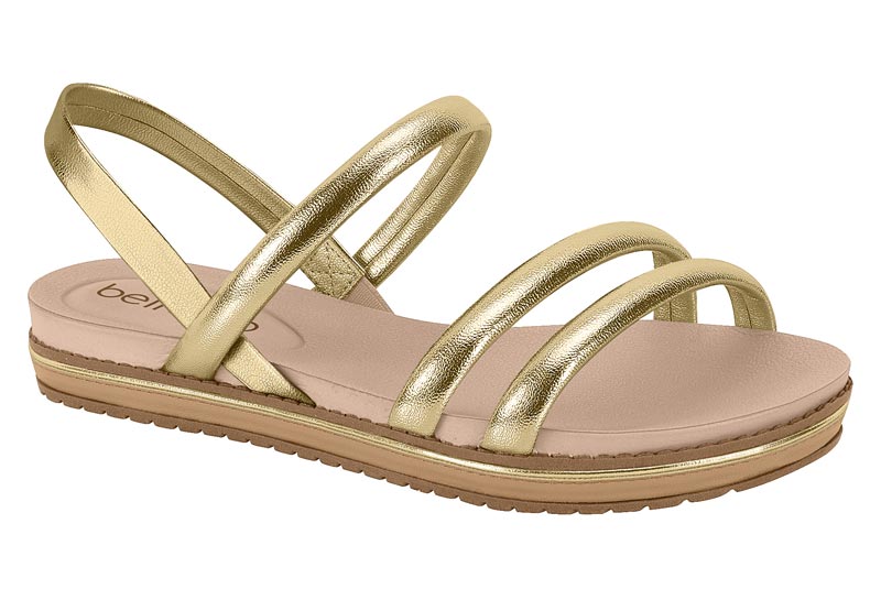 BEIRA RIO / DORADO / CAJA DE 8 PARES