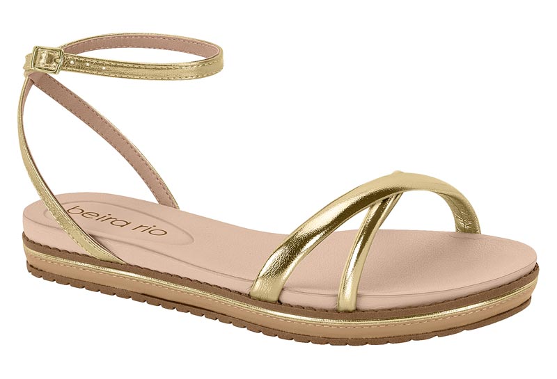 BEIRA RIO / DORADO / CAJA DE 8 PARES