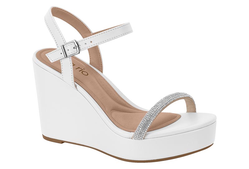 BEIRA RIO / BLANCO/CRISTAL / CAJA DE 8 PARES