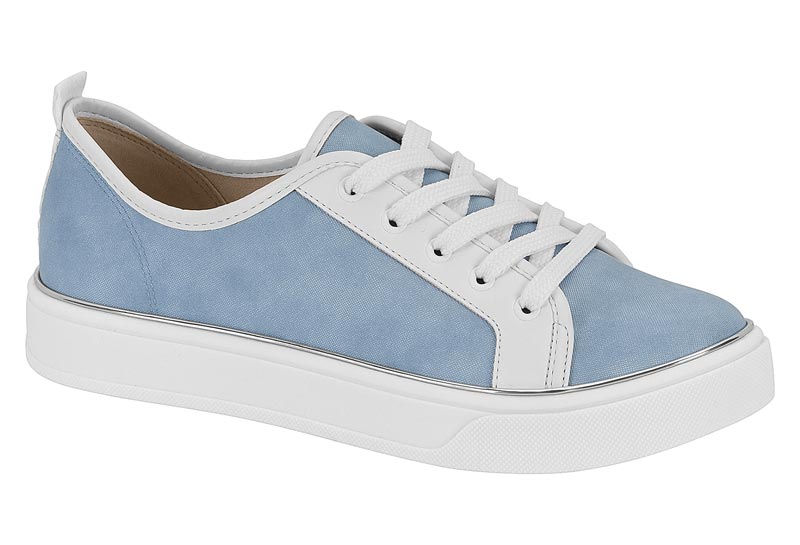 BEIRA RIO / JEANS CLARO/BLANCO / CAJA DE 12 PARES