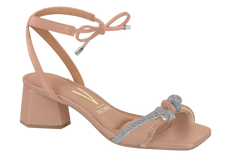 VIZZANO / DESNUDO 658/CRISTAL-PLATA/ORO ROSADO-PLATA / CAJA DE 12 PARES