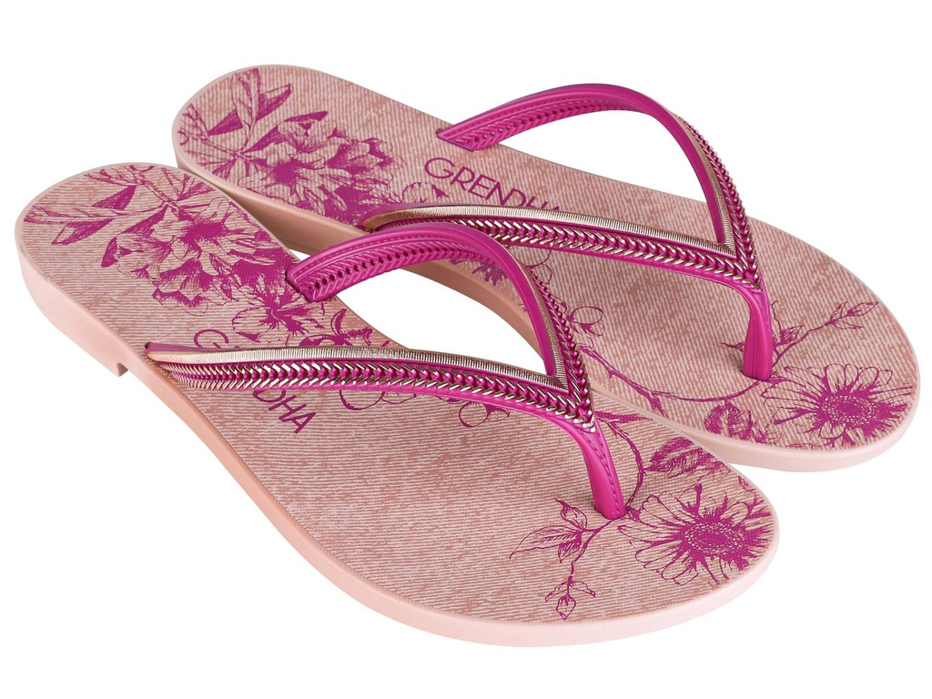 GRENDENE /  NUDE CLARO / CAJA DE 6 PARES