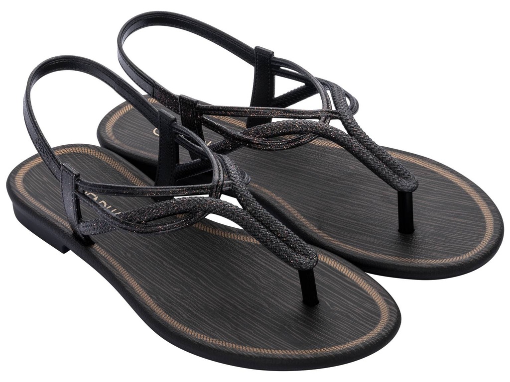 18394_AD284 / GRENDENE /  NEGRO / CAJA DE 6 PARES