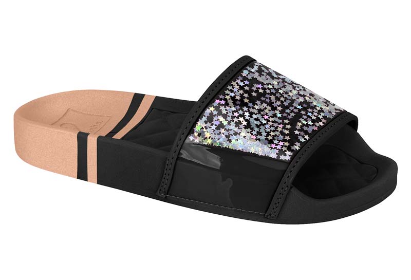 MOLEKINHA / TRANSPARENTE-PLATA-NEGRO / CAJA DE 3 PARES