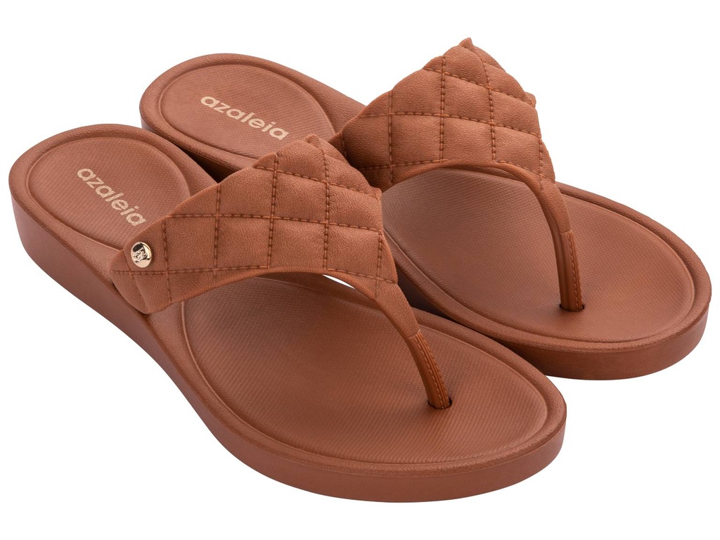 18524_AC422 / AZALEIA /  MARRON / CAJA DE 6 PARES