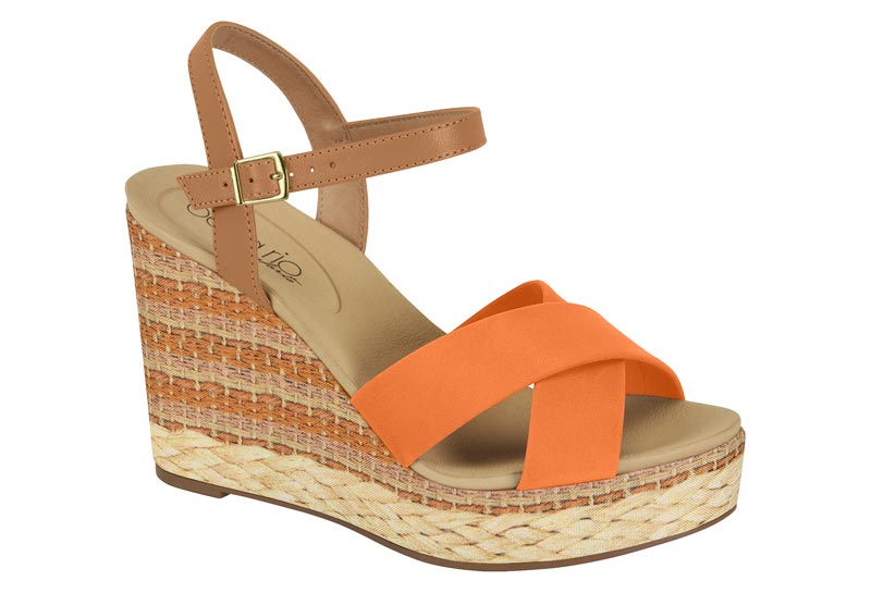 BEIRA RIO / NARANJA 941/CAMEL 742 / CAJA DE 3 PARES