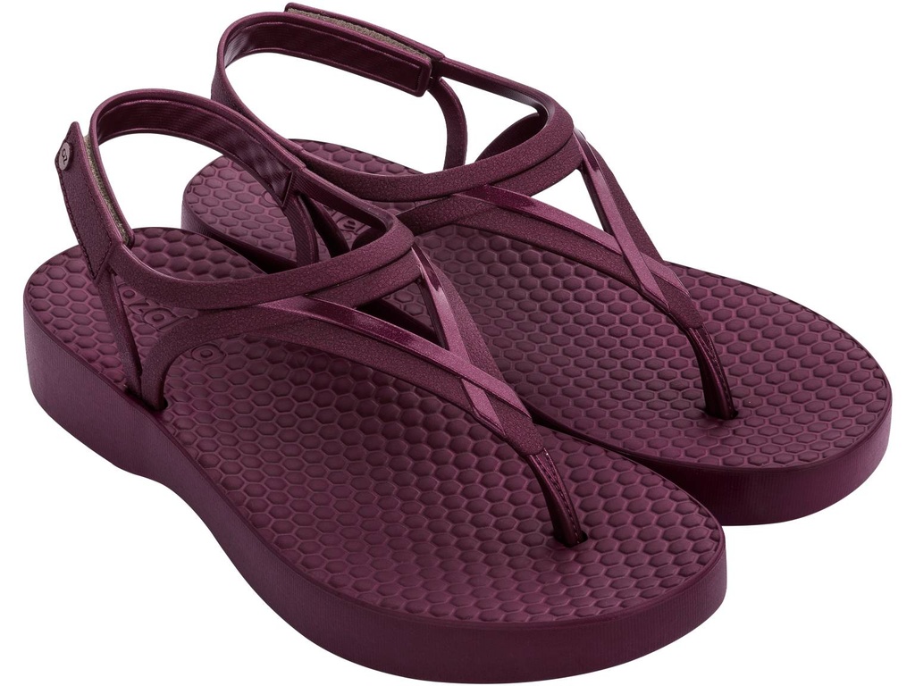 18531_AE015 / GRENDENE /  ROJO/CEREZA / CAJA DE 6 PARES