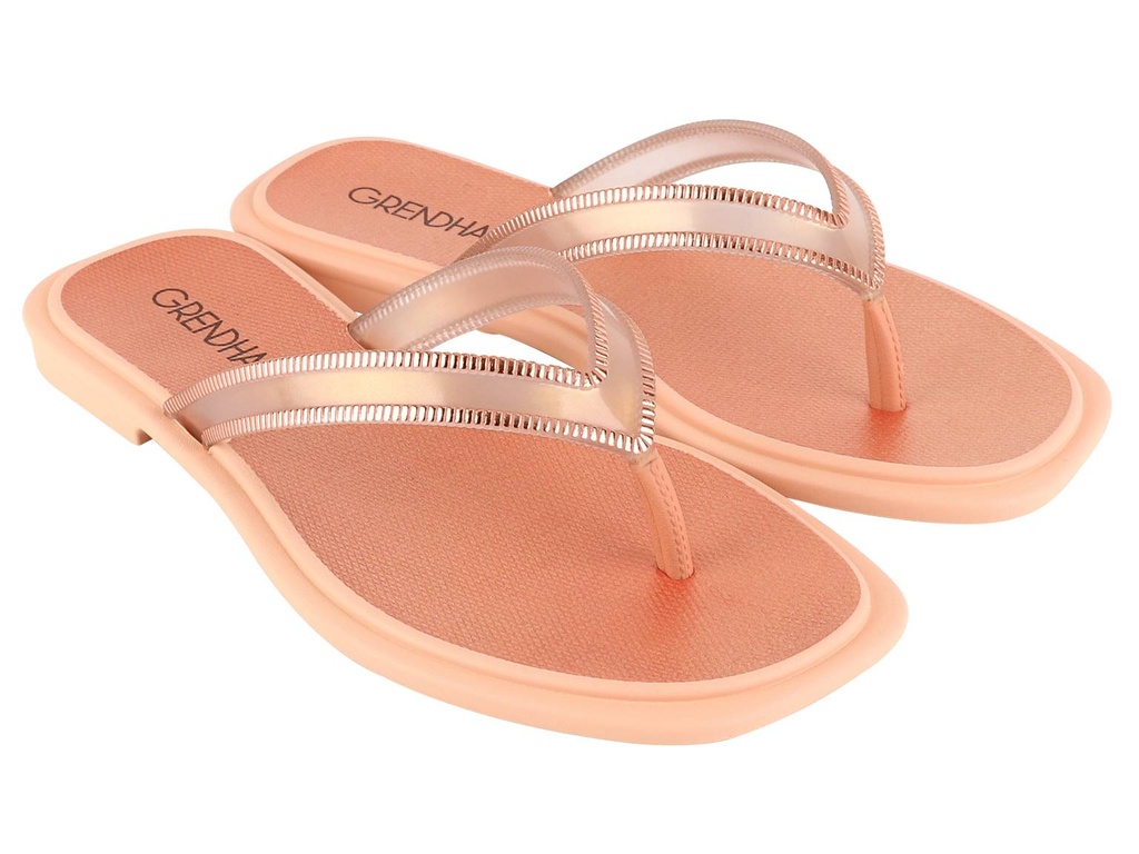 18537_AD642 / GRENDENE /  MARRON / CAJA DE 6 PARES